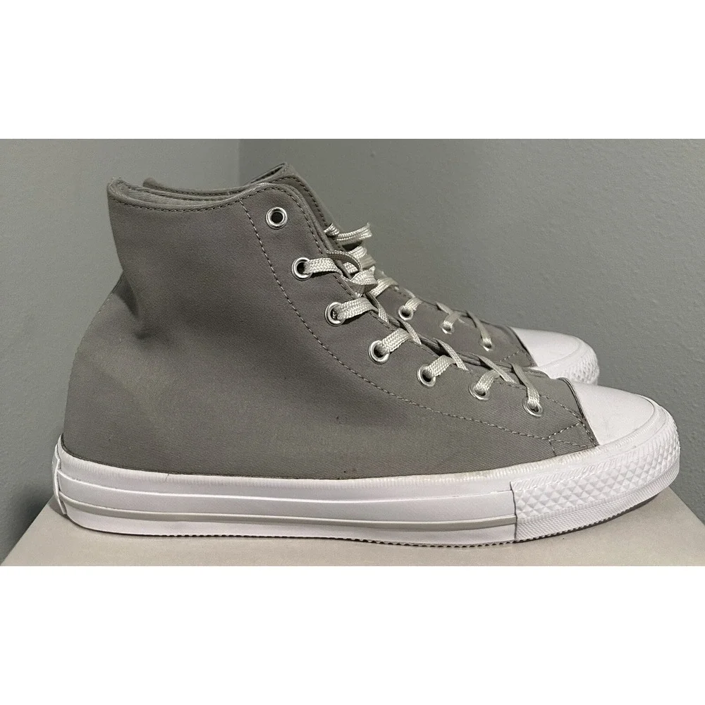 Converse All Star Hi Top Chuck Taylor Gemma Gray White 554432C Womens US Size 9